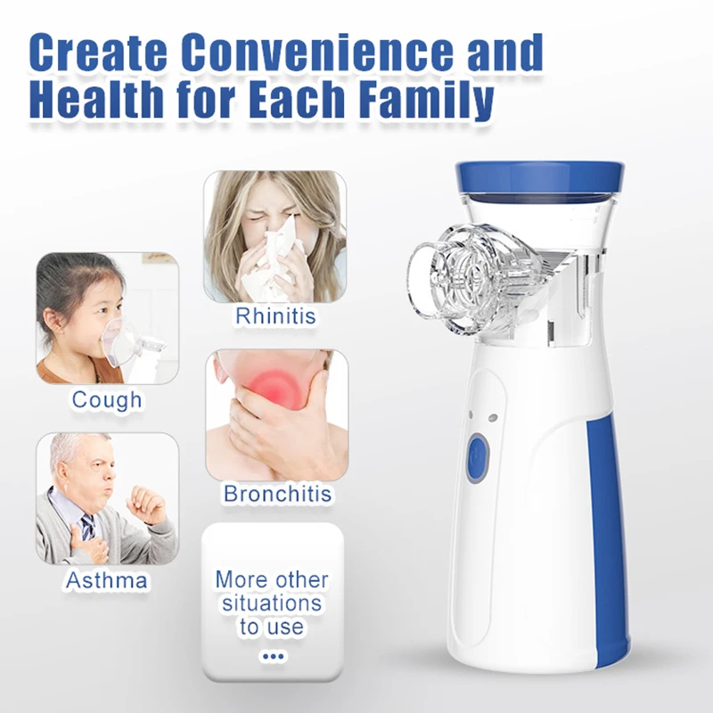 Portable Handheld Nebulizer – Compact Respiratory Care & Inhalation Device