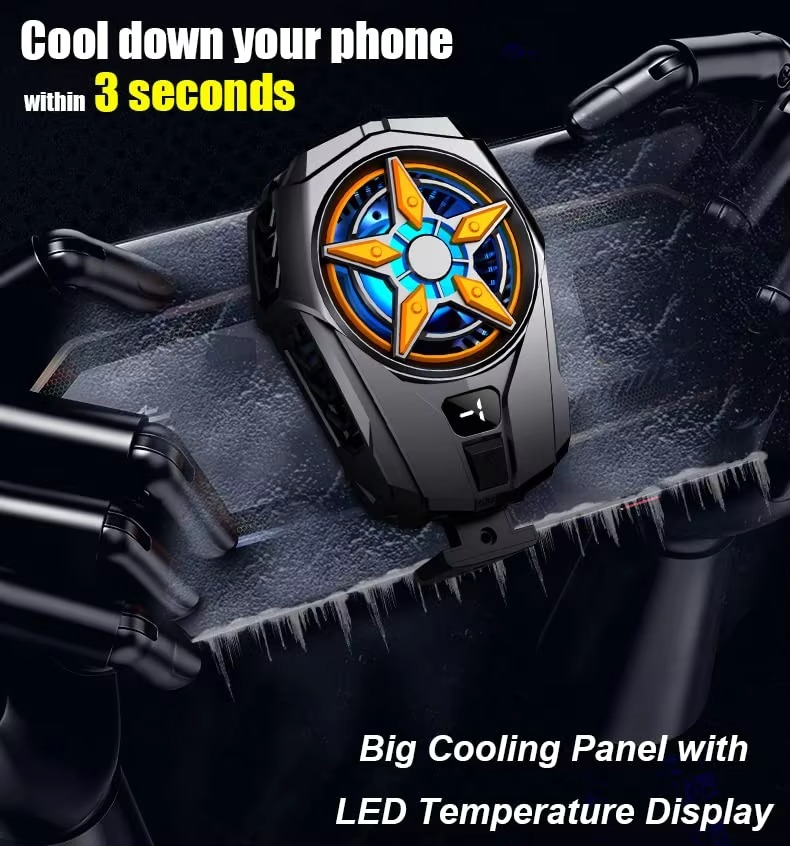 Magnetic Phone Cooler – Gaming Cooling Fan