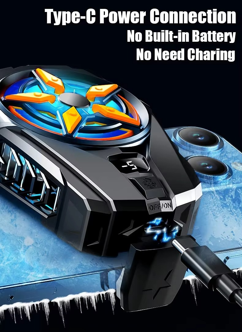 Magnetic Phone Cooler – Gaming Cooling Fan