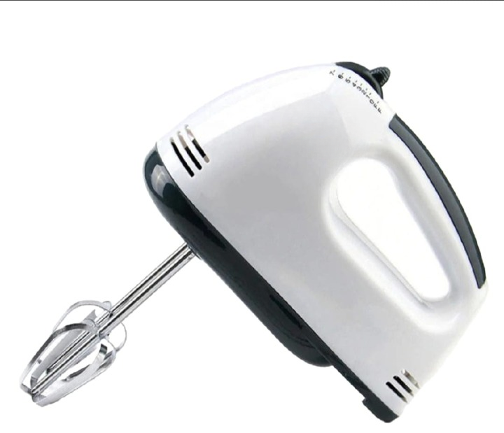 Electric Hand Mixer & Egg Beater – 5-Speed Kitchen Mixer with Stainless Steel Beaters