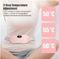 Portable Electric Heating Waist Belt – Rechargeable Smart Heat Therapy Belt for Menstrual Cramps, Back & Stomach Pain